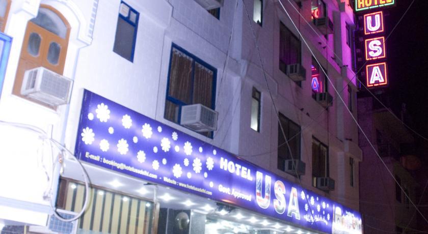 Hotel Usa Yeni Delhi Dış mekan fotoğraf